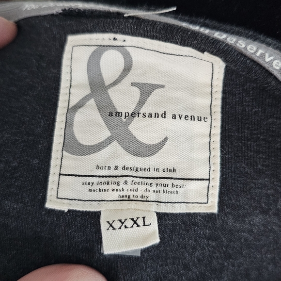 XXXL athleisure cowl neck sweatshirt from ampersand avenue - Picture 4 of 4